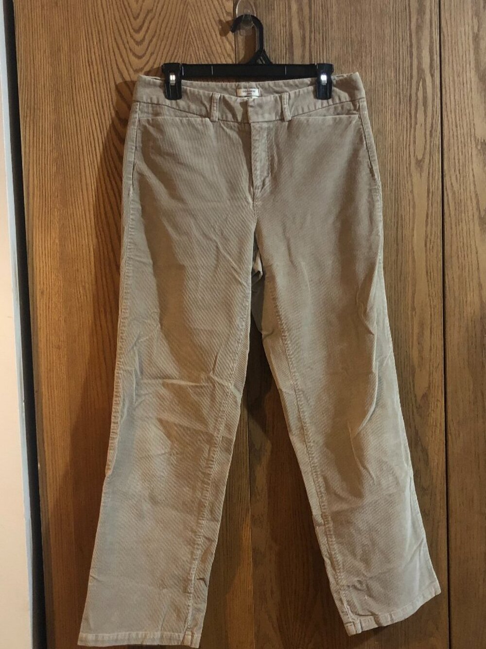 Dockers Womens 10P Petite Metro Pant Ideal Fit Corduroy Pants Tan Beige Khaki Wo